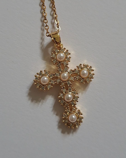 Collier CHRISTINA - Acier Inoxydable Doré