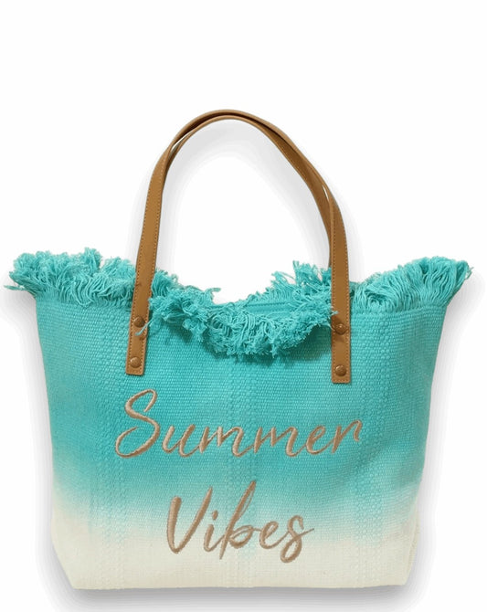 Green Beach tote bag