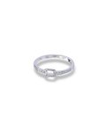 bague acier inoxydable argente