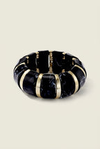 Bracelet femme fantaisie noir