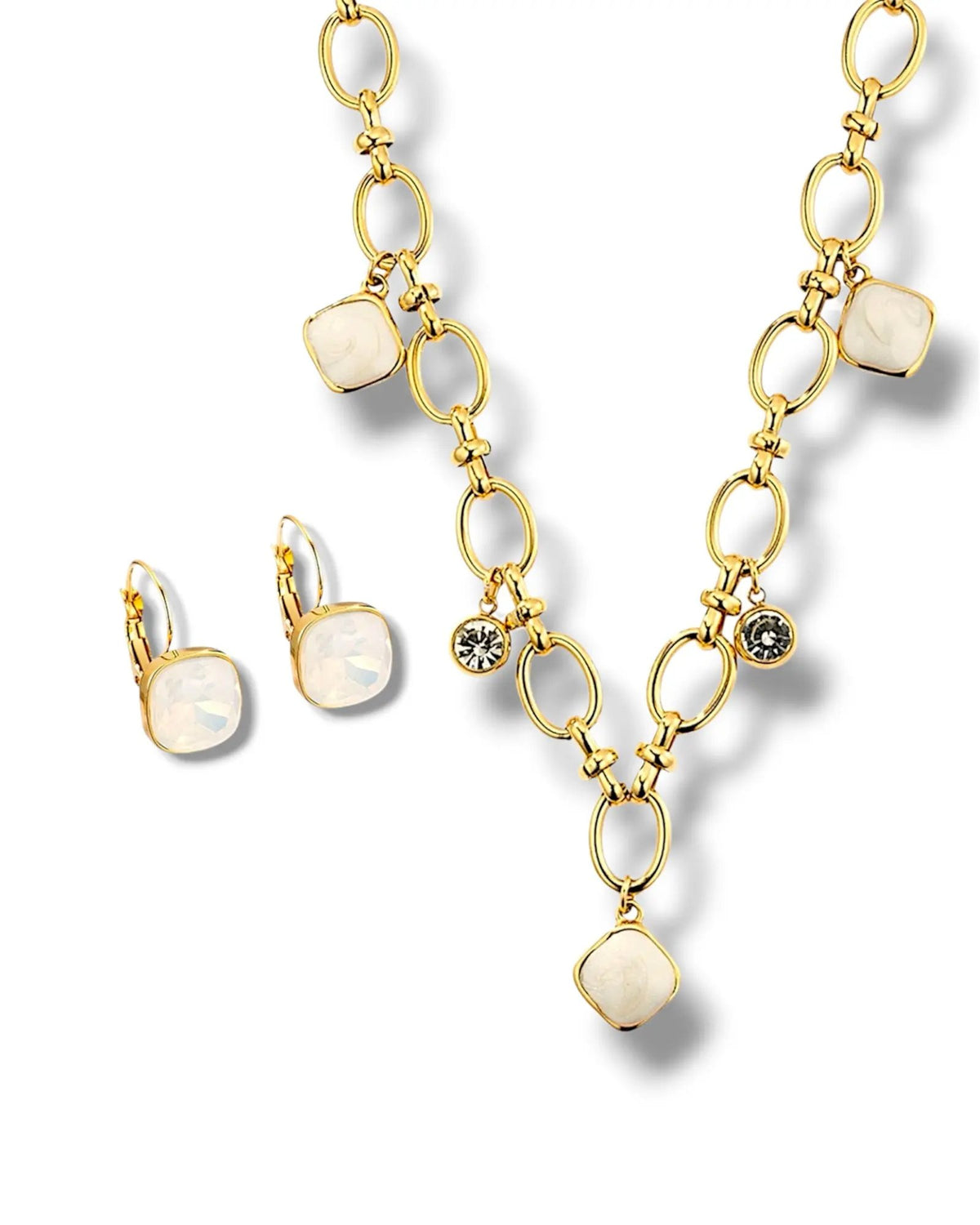 Parure • Boucles d’oreilles et collier