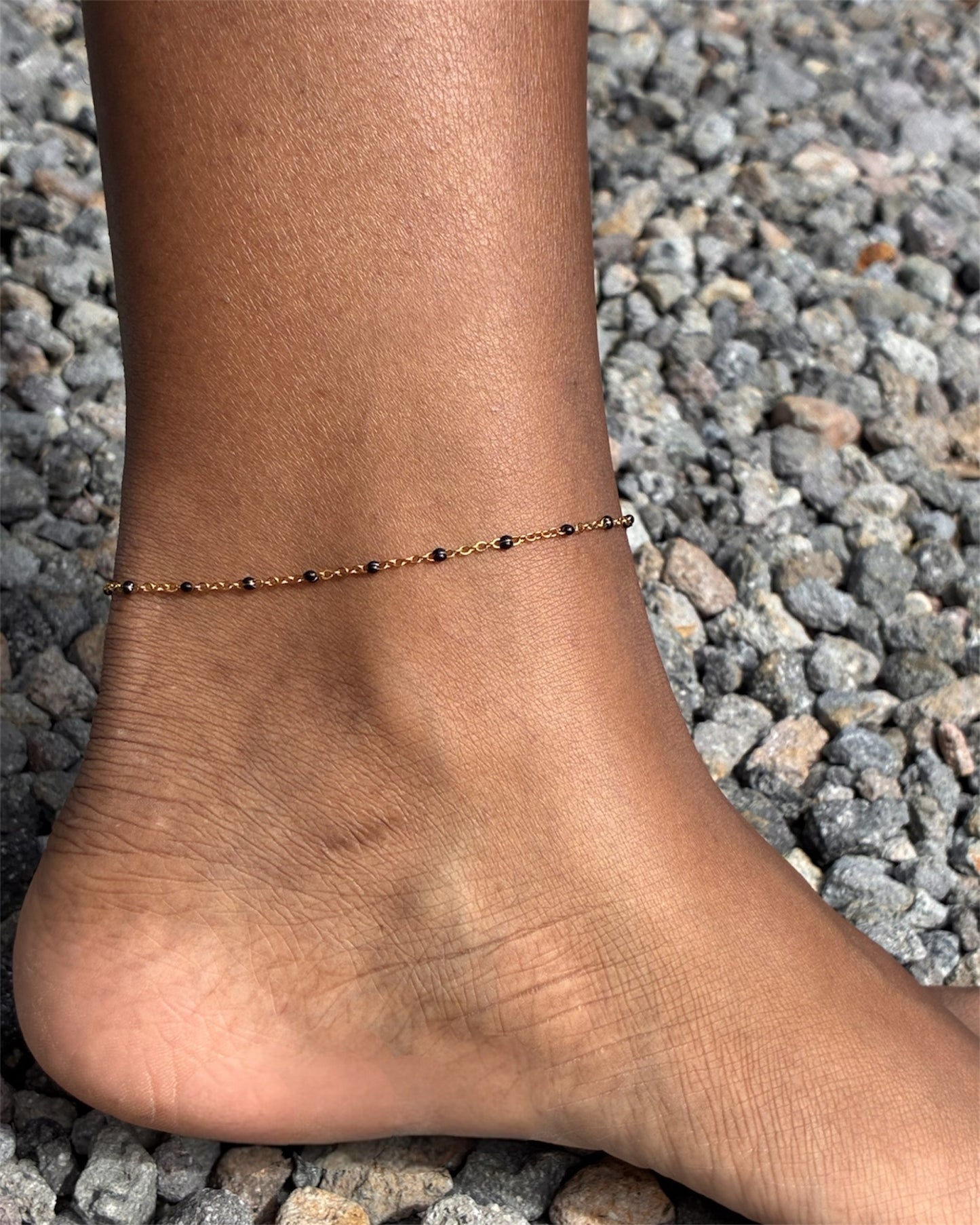 Chaîne de cheville en acier inoxydable