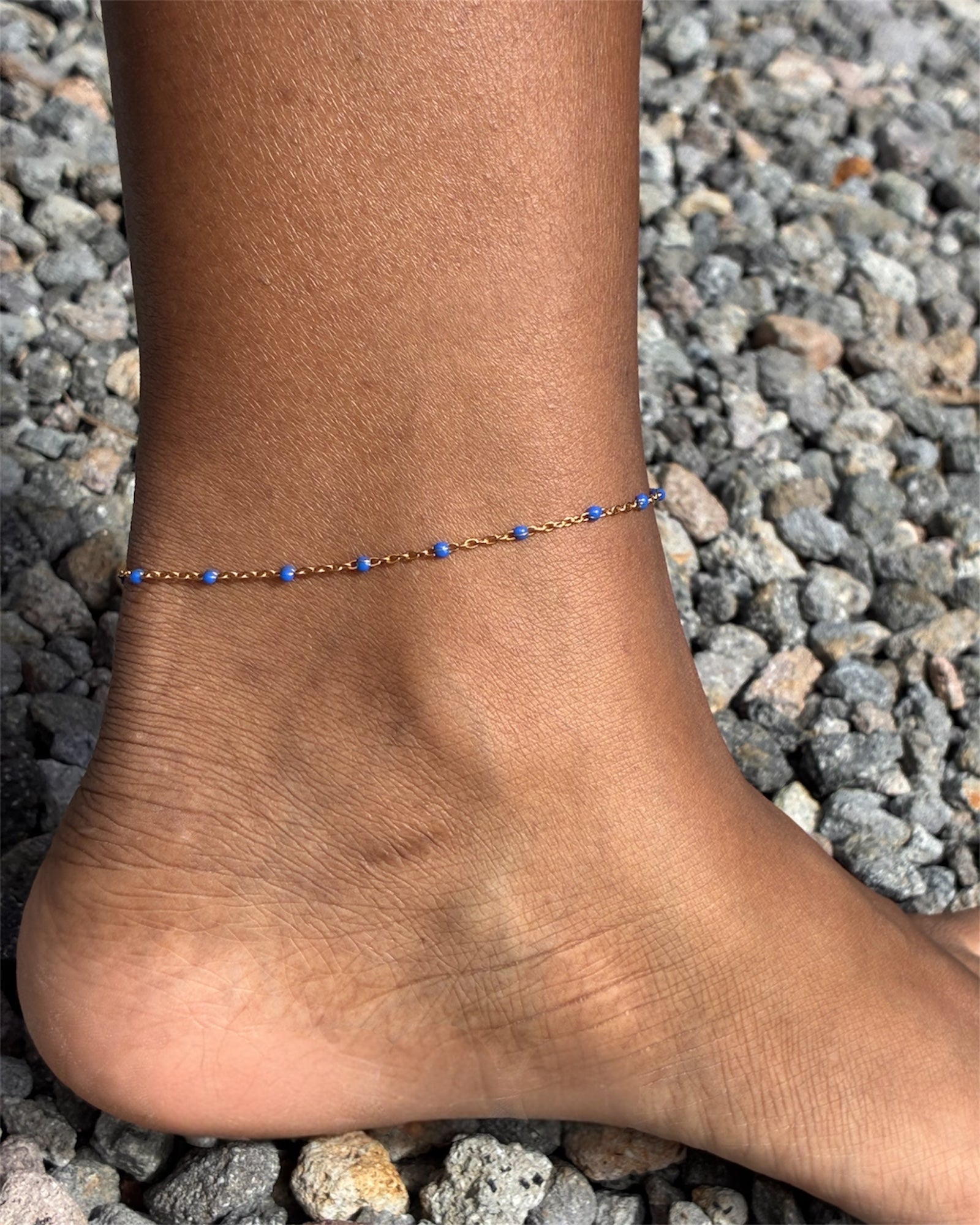 Chaîne de cheville en acier inoxydable