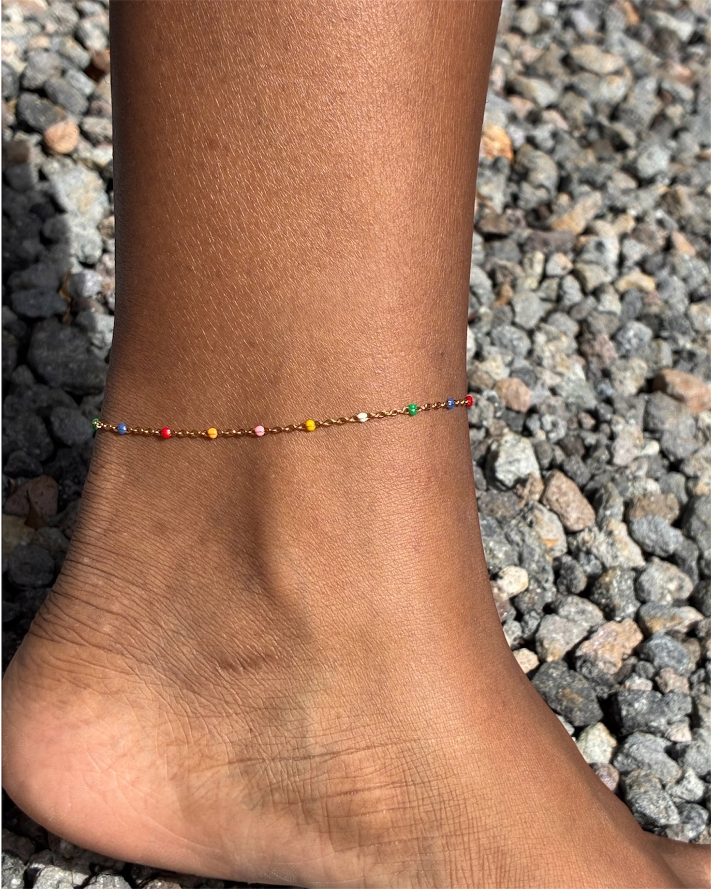 Chaîne de cheville en acier inoxydable