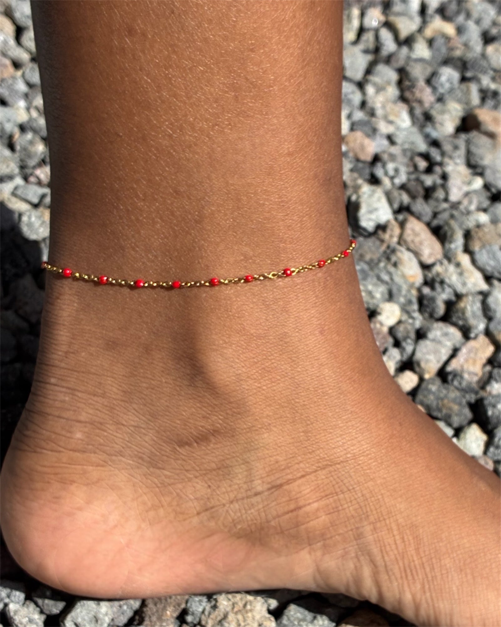 Chaîne de cheville en acier inoxydable