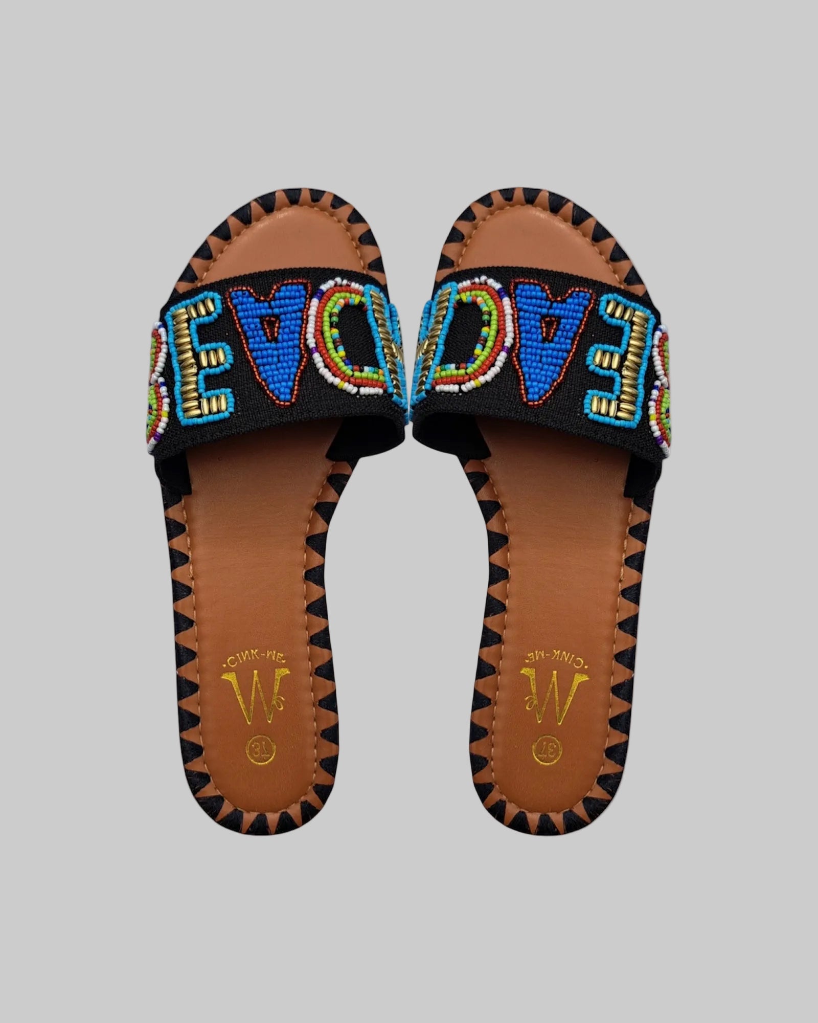 Mules couleur noire femme