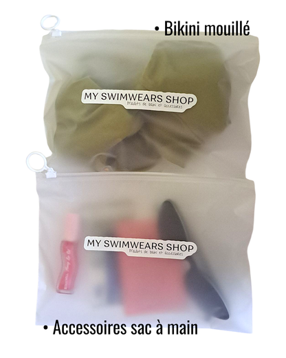 Pochette imperméable bikini mouillé 