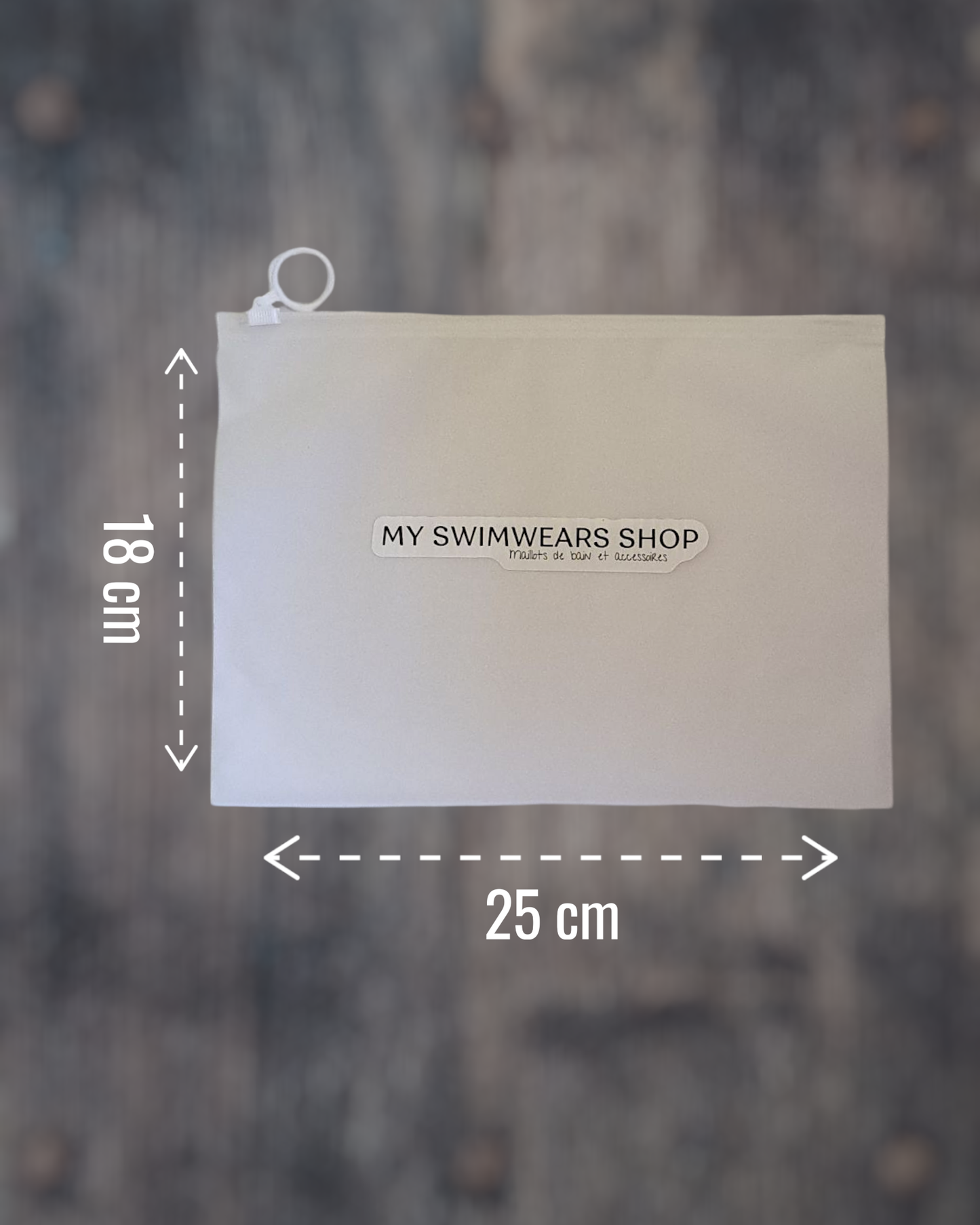 Pochette imperméable bikini mouillé 