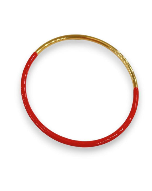 BRACELET JONC EN ACIER INOXYDABLE ROUGE - MY SWIMWEAR'S SHOP