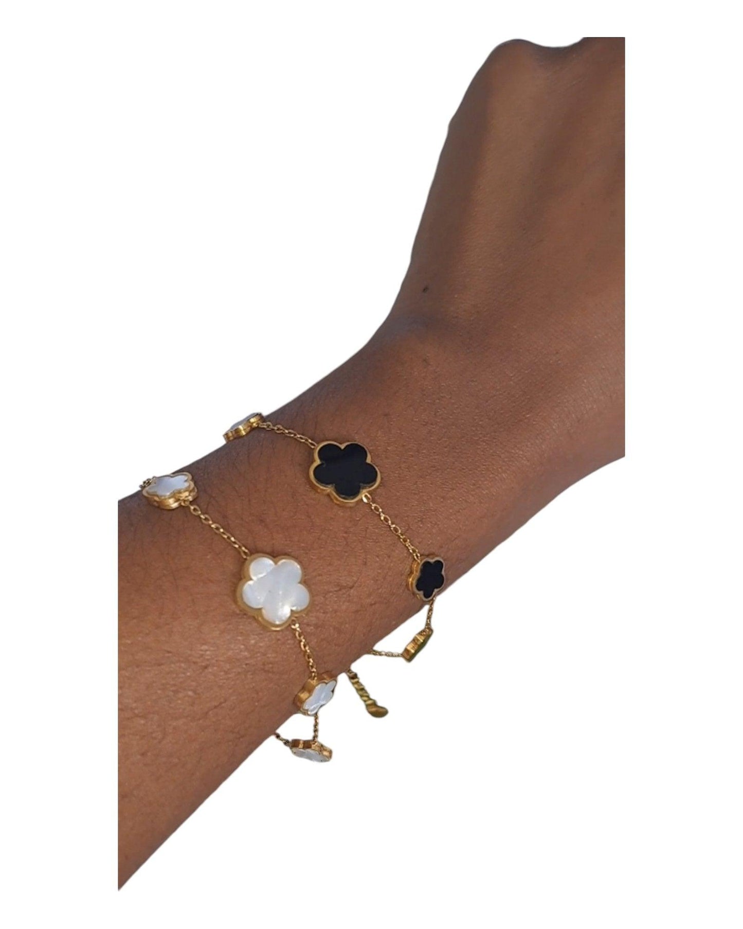 Bracelets Fleurs en Acier inoxydable - MY SWIMWEAR'S SHOP