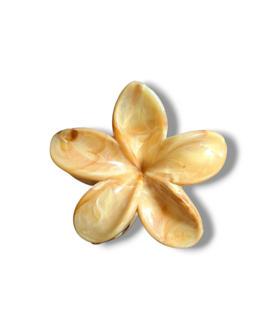 Pince cheveux fleur tendance