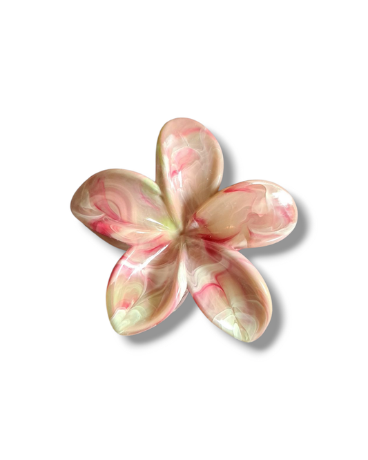 Pince cheveux fleur tendance