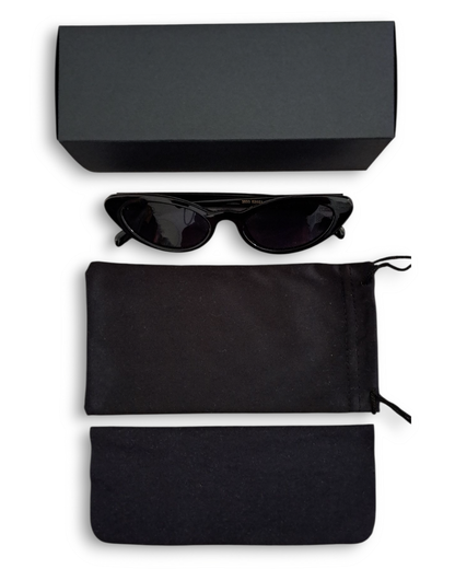 La Fairy Shades Black - Lunettes Rétro Tendance