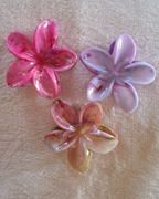 Lot de 3 pinces cheveux fleurs tiare Tahiti
