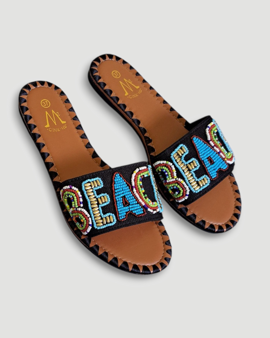 Black sandals