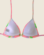 Bikini Triangle Tie-Dye Pastel • Pompons & Push-Up