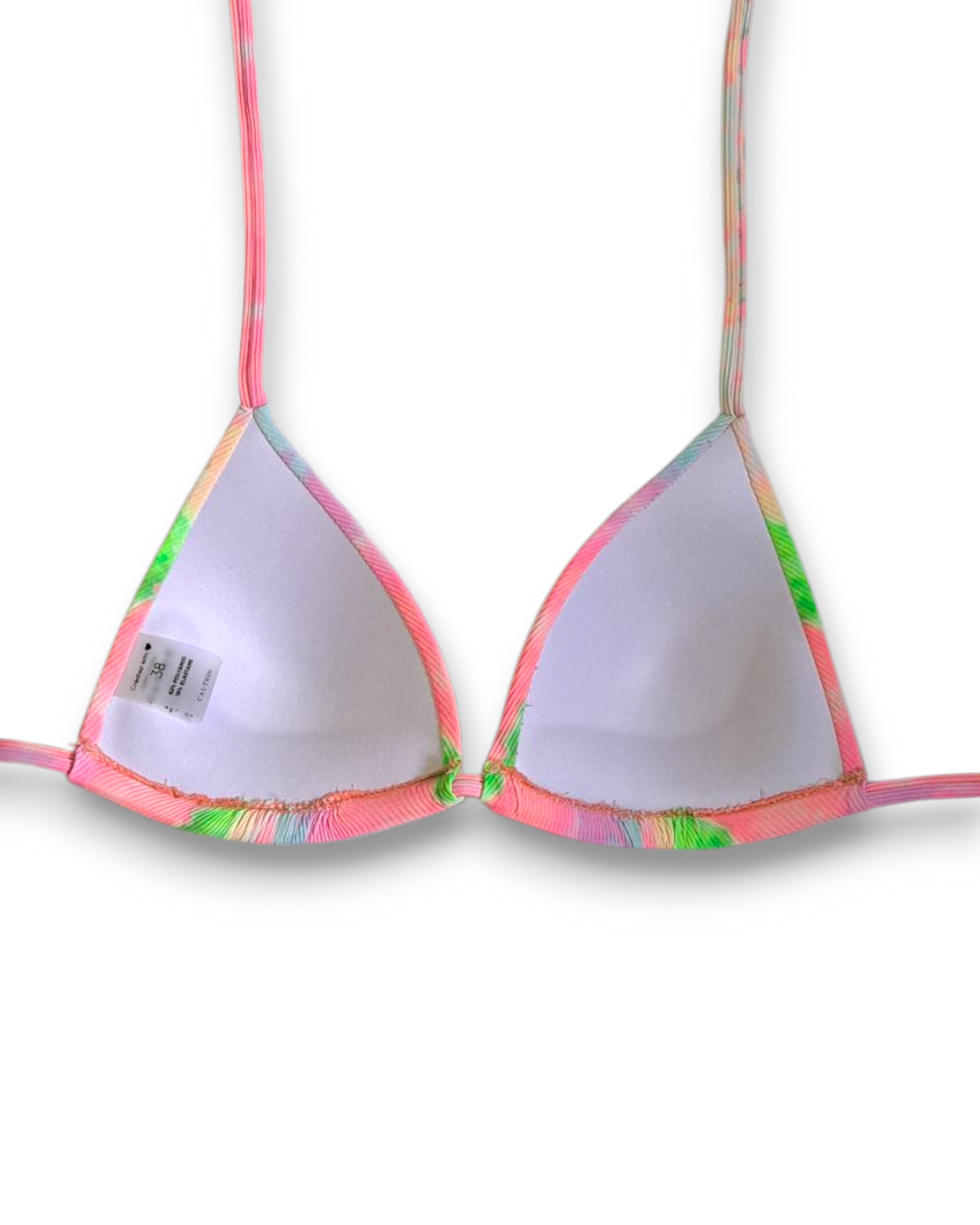Ensemble de bikini à motifs Tie-Dye pastel
